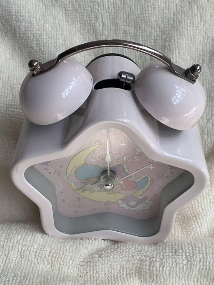 Amazon.co.jp: リトルツインスターズ キキララ 目覚まし時計 クロック